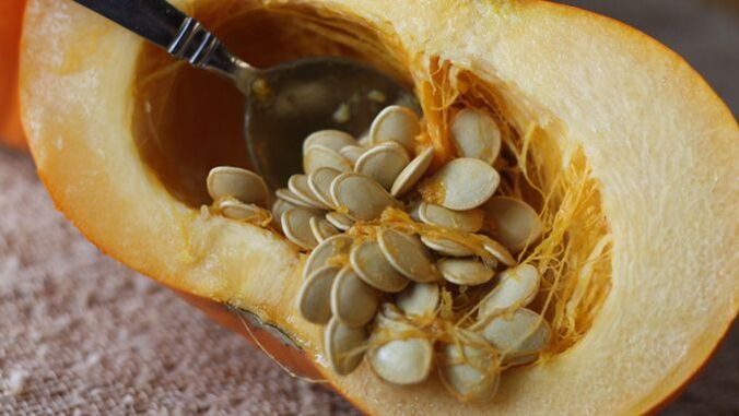 Semi di zucca per curare i vermi