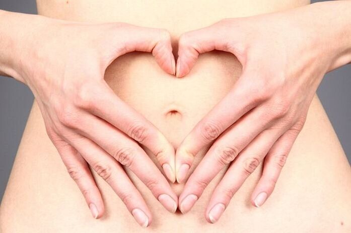 La ragazza ha ripulito il suo intestino dai parassiti