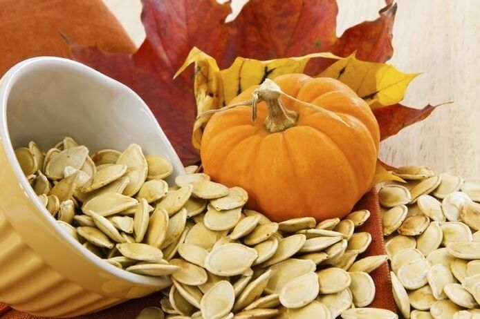 Semi di zucca per il trattamento e la prevenzione delle malattie parassitarie